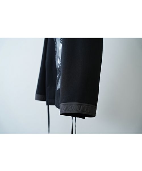 HATRAハトラDiaphanera Hoodie [black]