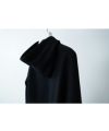 HATRAハトラDiaphanera Hoodie [black]