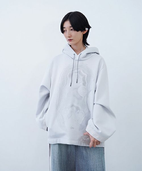 HATRAハトラDiaphanera Hoodie [cloudy]