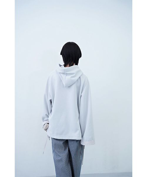 HATRAハトラDiaphanera Hoodie [cloudy]
