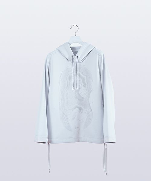 HATRAハトラDiaphanera Hoodie [cloudy]