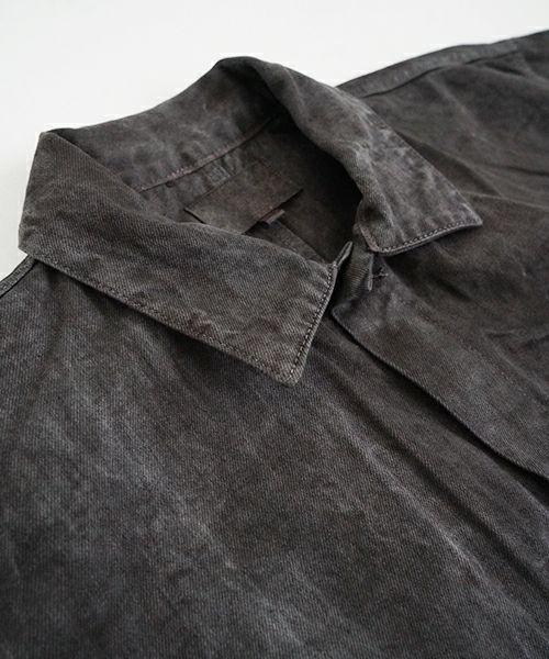 YOKO SAKAMOTOヨーコサカモト DENIM COVERALL [SUMI INK] YS-24SS-34デニムカバーオール