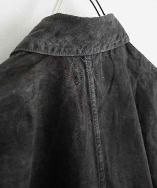 YOKO SAKAMOTOヨーコサカモト DENIM COVERALL [SUMI INK] YS-24SS-34デニムカバーオール