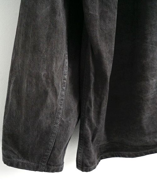 YOKO SAKAMOTOヨーコサカモト DENIM COVERALL [SUMI INK] YS-24SS-34デニムカバーオール