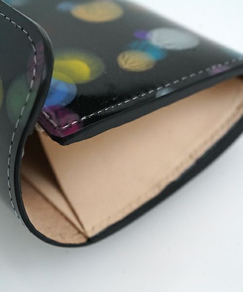 macromauro マクロマウロpaint black wallet longペイントウォレットロング(財布）