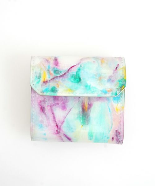 macromauro マクロマウロpaint wallet Pミニペイントウォレット (財布）