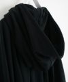  VUyヴウワイshort big hoody [BLACK]ビックショートパーカー