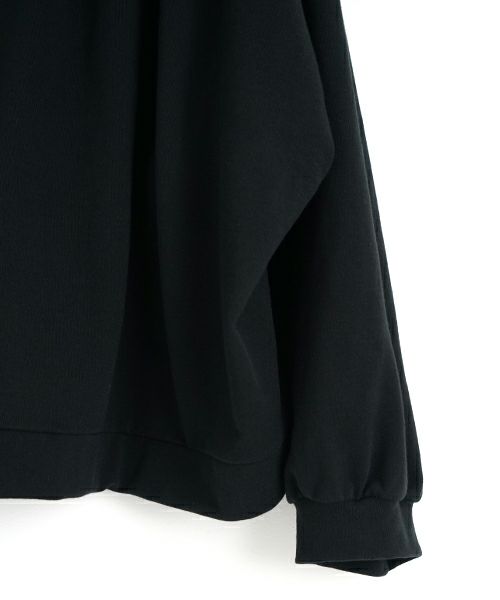  VUyヴウワイshort big hoody [BLACK]ビックショートパーカー