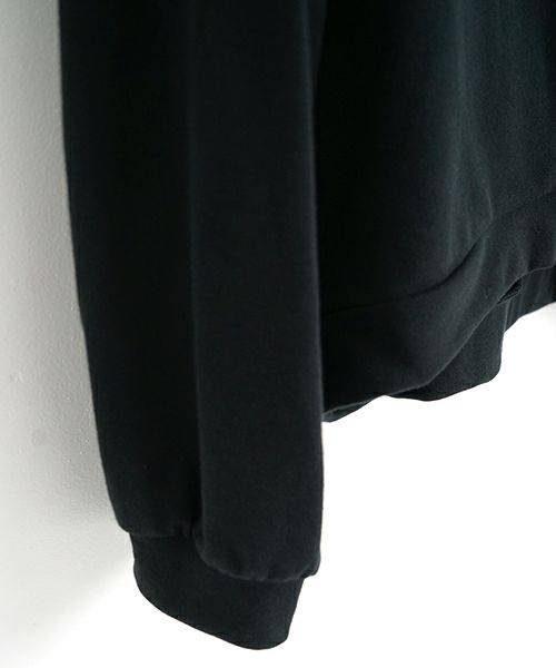  VUyヴウワイshort big hoody [BLACK]ビックショートパーカー