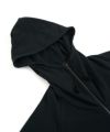  VUyヴウワイshort big hoody [BLACK]ビックショートパーカー
