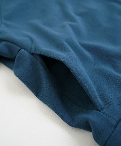 VUyヴウワイshort big hoody [BLUE]ビックショートパーカー