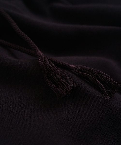 VUyヴウワイsweat wide cropped pants [BLACK]スエットワイドパンツ