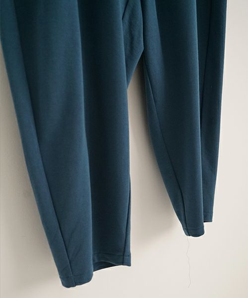VUyヴウワイsweat wide cropped pants [BLUE]スエットワイドパンツ