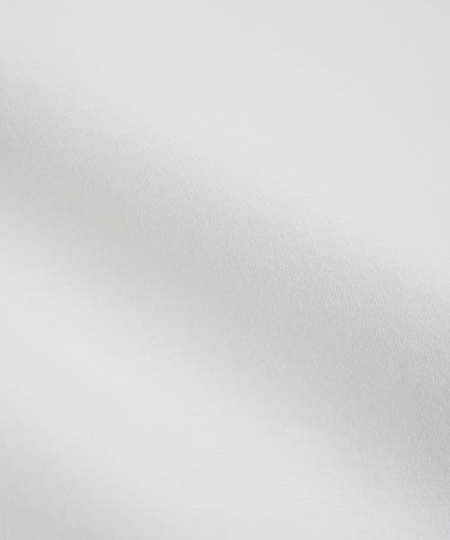 VUyヴウワイtwo slit t-shirt [white×beige]重ねスリットtシャツ