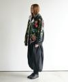 AHCAHCUMあちゃちゅむお花体ジップパーカー（クロ）01-231-0702