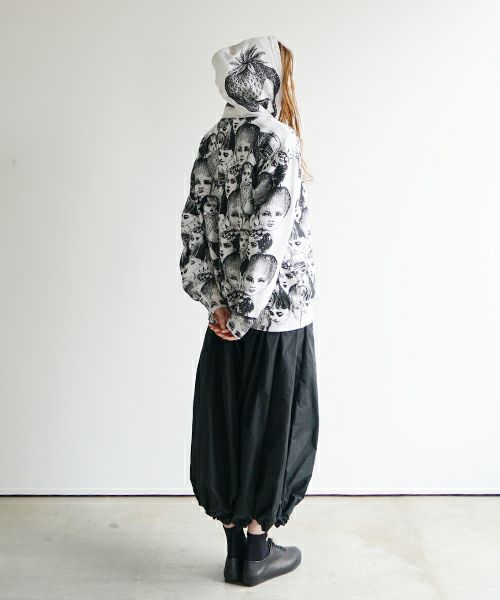 AHCAHCUMあちゃちゅむフルーツ女ジップパーカー（シロ）01-231-0703