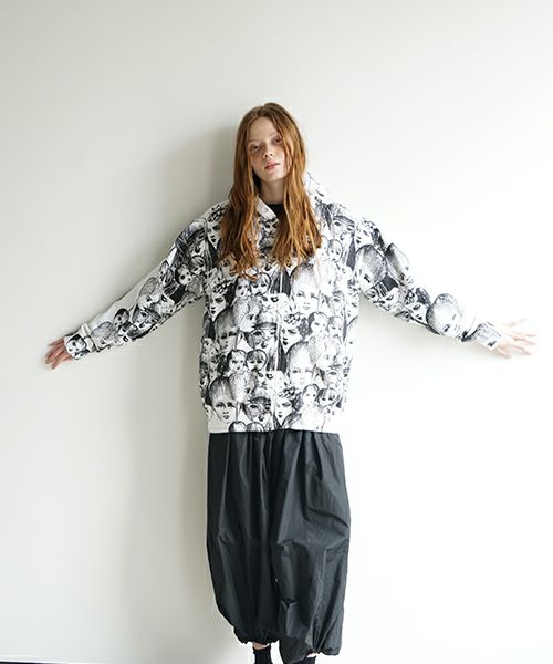 AHCAHCUMあちゃちゅむフルーツ女ジップパーカー（シロ）01-231-0703