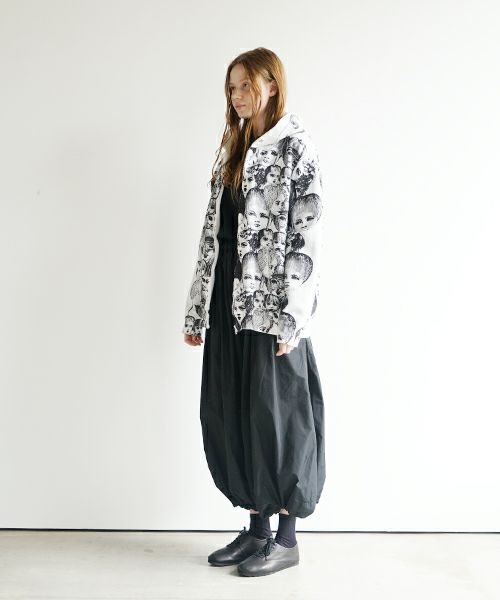 AHCAHCUMあちゃちゅむフルーツ女ジップパーカー（シロ）01-231-0703