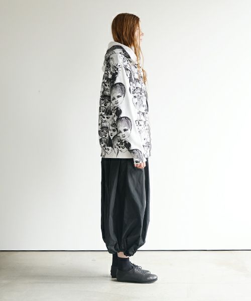 AHCAHCUMあちゃちゅむフルーツ女ジップパーカー（シロ）01-231-0703