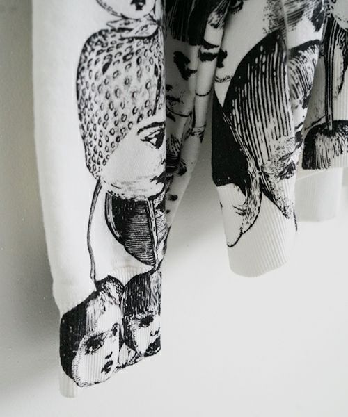 AHCAHCUMあちゃちゅむフルーツ女ジップパーカー（シロ）01-231-0703