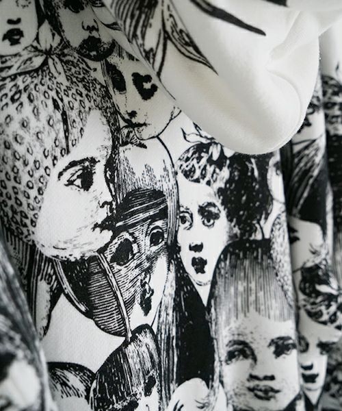 AHCAHCUMあちゃちゅむフルーツ女ジップパーカー（シロ）01-231-0703