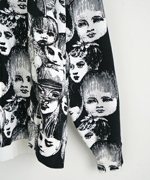 AHCAHCUMあちゃちゅむフルーツ女ジップパーカー（クロ）01-231-0703