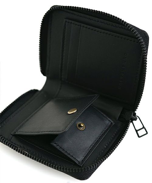  macromauro マクロマウロPAINT WALLET O [BLACK]ペイントウォレットロング (財布）