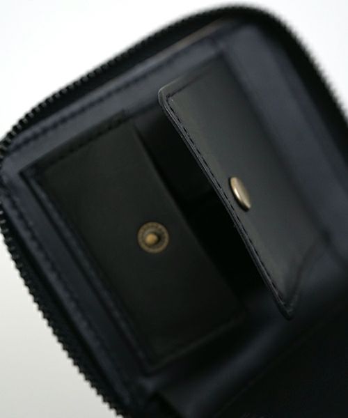  macromauro マクロマウロPAINT WALLET O [BLACK]ペイントウォレットロング (財布）