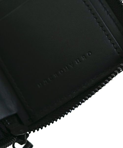  macromauro マクロマウロPAINT WALLET O [BLACK]ペイントウォレットロング (財布）