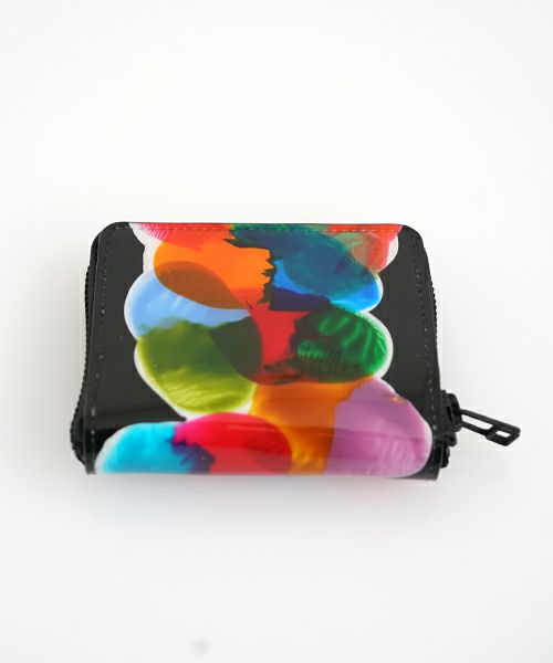 macromauro マクロマウロPAINT WALLET O [BLACK]ペイントウォレットロング (財布）