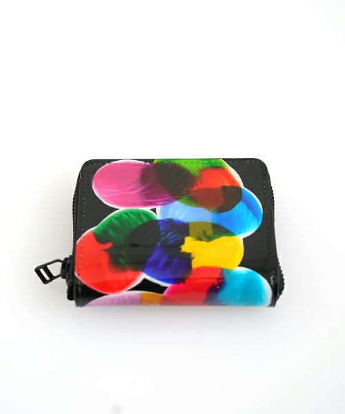 macromauro マクロマウロPAINT WALLET O [BLACK]ペイントウォレットロング (財布）