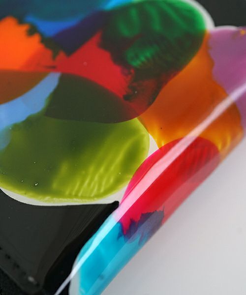 macromauro マクロマウロPAINT WALLET O [BLACK]ペイントウォレットロング (財布）