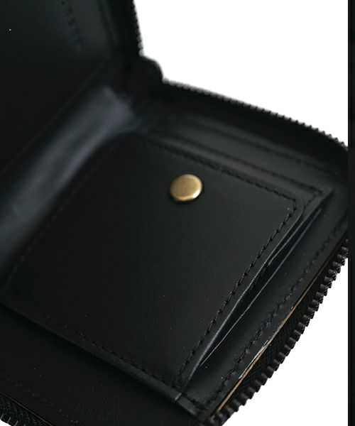 macromauro マクロマウロPAINT WALLET O [BLACK]ペイントウォレットロング (財布）