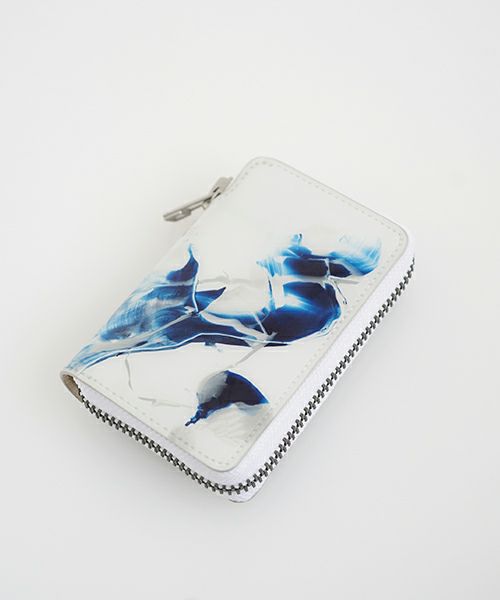macromauro×Palm maisonマクロマウロ×パームメゾン Palm maison original paint wallet R