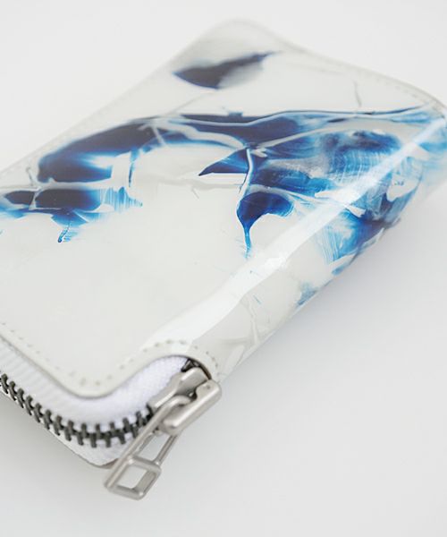 macromauro×Palm maisonマクロマウロ×パームメゾン Palm maison original paint wallet R