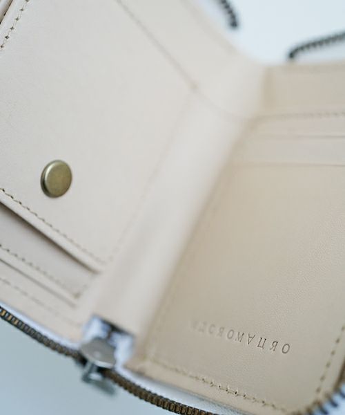  macromauro×Palm maisonマクロマウロ×パームメゾン Palm maison original high paint wallet O blue