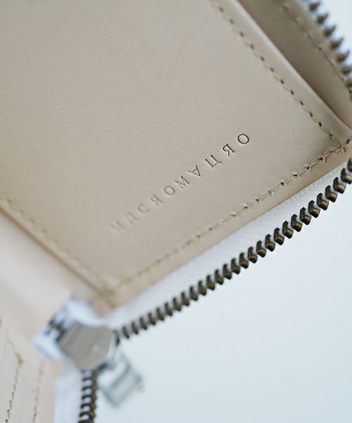  macromauro×Palm maisonマクロマウロ×パームメゾン Palm maison original high paint wallet O blue