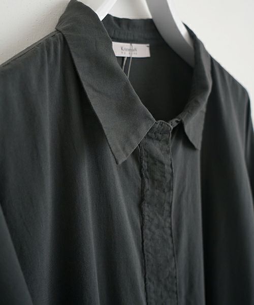  KristenseN DU NORDクリステンセンドゥノルドLONG SHIRTS [H-227 Graphite]