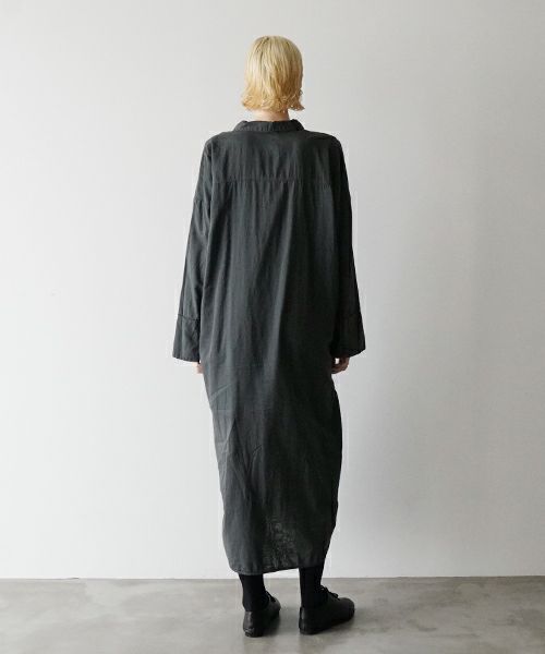  KristenseN DU NORDクリステンセンドゥノルドLONG SHIRTS [H-227 Graphite]