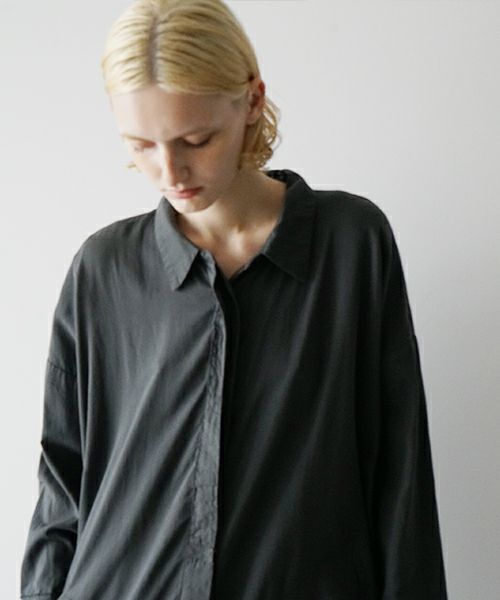  KristenseN DU NORDクリステンセンドゥノルドLONG SHIRTS [H-227 Graphite]