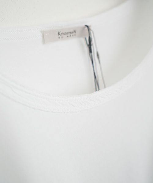  KristenseN DU NORDクリステンセンドゥノルド3/4LONG SLEEVE [H-248/00 white] ロングスリーブティー