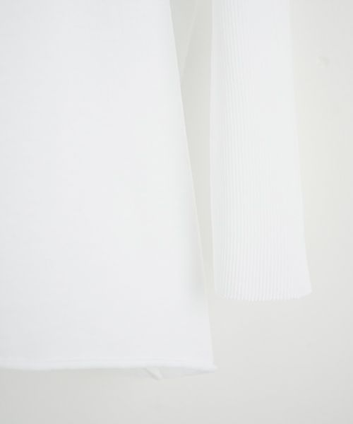  KristenseN DU NORDクリステンセンドゥノルド3/4LONG SLEEVE [H-248/00 white] ロングスリーブティー