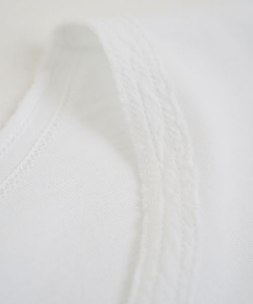  KristenseN DU NORDクリステンセンドゥノルド3/4LONG SLEEVE [H-248/00 white] ロングスリーブティー