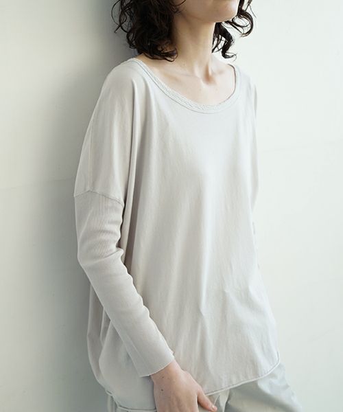 KristenseN DU NORDクリステンセンドゥノルド3/4LONG SLEEVE [H-248/02 cloud ] ロングスリーブティー