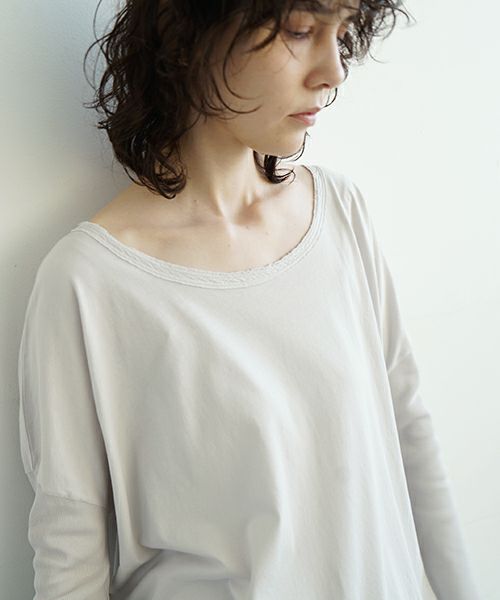 KristenseN DU NORDクリステンセンドゥノルド3/4LONG SLEEVE [H-248/02 cloud ] ロングスリーブティー