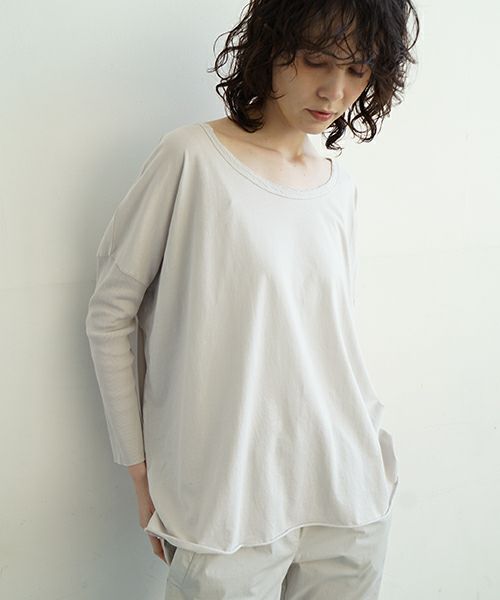 KristenseN DU NORDクリステンセンドゥノルド3/4LONG SLEEVE [H-248/02 cloud ] ロングスリーブティー