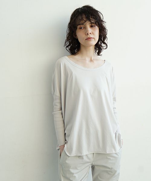 KristenseN DU NORDクリステンセンドゥノルド3/4LONG SLEEVE [H-248/02 cloud ] ロングスリーブティー