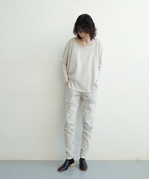 KristenseN DU NORD クリステンセンドゥノルド 3/4LONG SLEEVE [H-248/02 cloud ] ロングスリーブティー