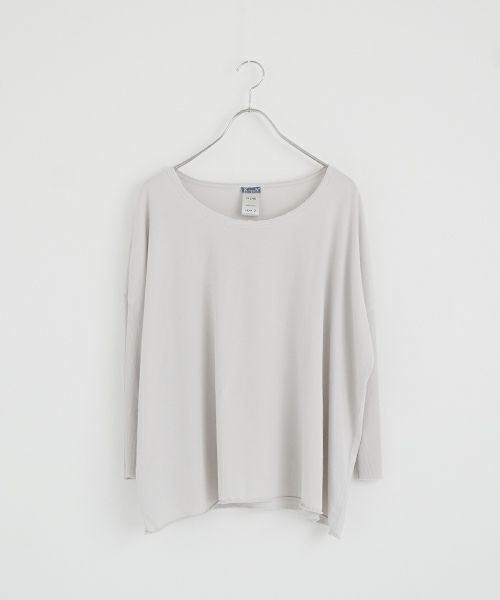 KristenseN DU NORD クリステンセンドゥノルド 3/4LONG SLEEVE [H-248/02 cloud ] ロングスリーブティー