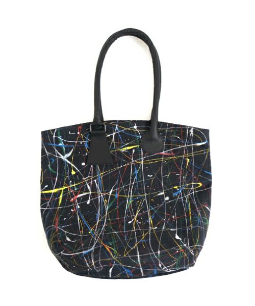  macromauro マクロマウロSPLASH TOTO black (Palm maison only)スプラッシュ トートバッグ
